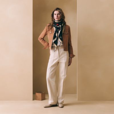 Black - Hermès women's cashmere shawls and stoles | Hermès